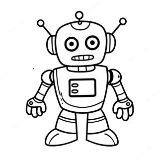 Robo Pj Em Acao Pagina Para Colorir 60307-50035