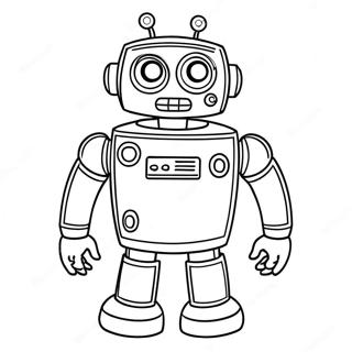 Robo Pj Em Acao Pagina Para Colorir 60307-50036