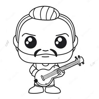 Funko Pop Páginas Para Colorir