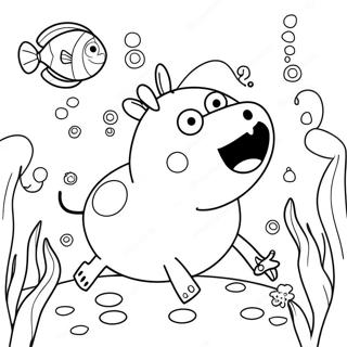 Pagina Para Colorir Da Aventura Subaquatica Da Peppa Pig 60357-50080