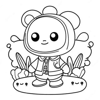 Pagina Para Colorir Personagens Cute Funko Pop 6035-4822