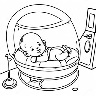 Pagina Para Colorir Bebe Da Uti Neonatal Em Incubadora 60396-50106