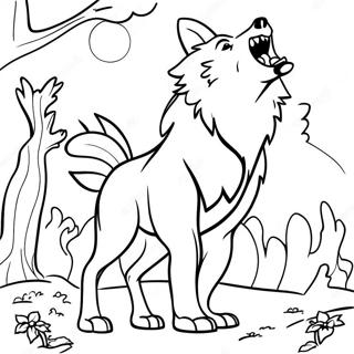 Pagina Para Colorir Lobo Mau 60406-50110