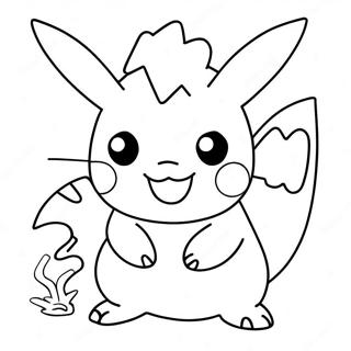 Pagina Para Colorir De Pokemon Do Tipo Eletrico 60476-50171