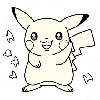 Pagina Para Colorir Do Pikachu Brilhando Com Energia 60477-50175