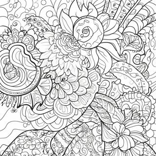 Pagina Para Colorir Padroes Relaxantes Da Crayola 60517-50198