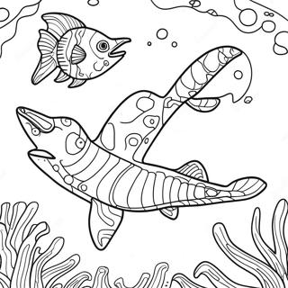 Helicoprion Páginas Para Colorir