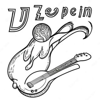 Pagina Para Colorir Led Zeppelin 60536-50220