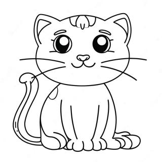 Pagina Para Colorir Do Siren Head Com O Gato Cartoon 60666-50323