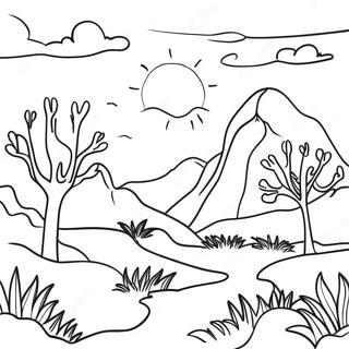 Pagina Para Colorir Da Paisagem De Fantasia Sublime 60727-50372