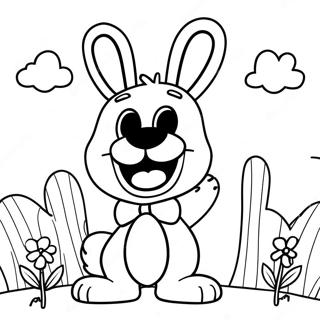 Spring Bonnie Páginas Para Colorir