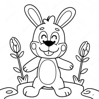 Pagina Para Colorir Do Spring Bonnie 6074-4850