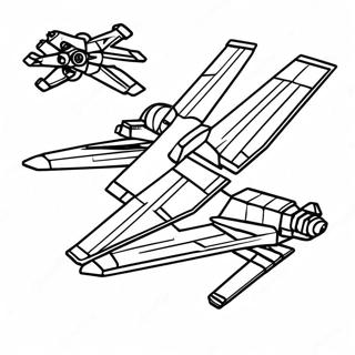 Pagina Para Colorir X Wing Starfighter 60766-50405