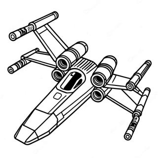 Pagina Para Colorir X Wing Starfighter 60766-50406