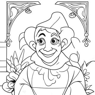 Pagina Para Colorir Do Jester Garten De Banban Colorido 60897-50508