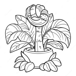 Pagina Para Colorir Da Planta Audrey Ii 60957-50547