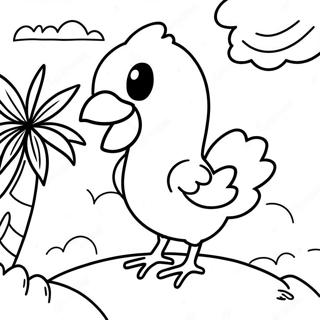 Pagina Para Colorir Chicka Chicka 123 61066-50631