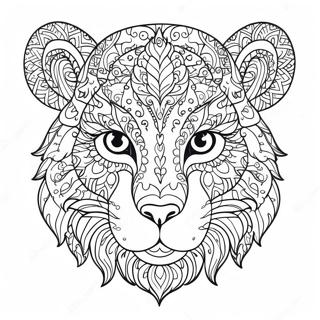 Pagina Para Colorir Animal Intricado 61096-50662