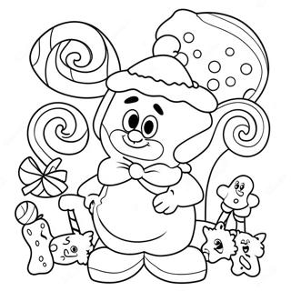 Pagina Para Colorir Personagens De Candyland 61206-50750