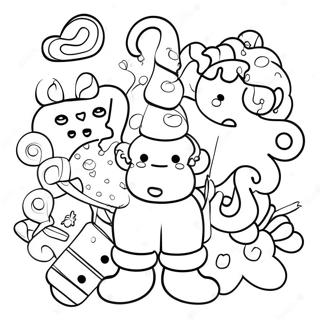 Pagina Para Colorir Personagens De Candyland 61206-50751