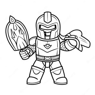 Pagina Para Colorir Nexo Knights 61226-50762