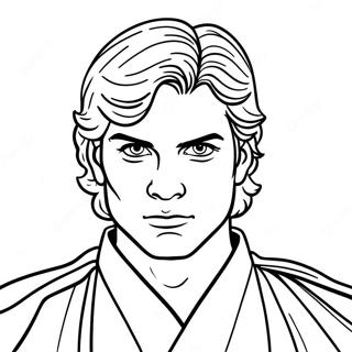 Pagina Para Colorir Anakin Skywalker Em Robes Jedi 61237-50785