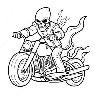 Pagina Para Colorir Do Motoqueiro Fantasma 6124-4892