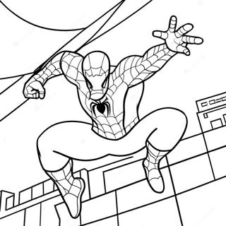 Homem-Aranha Vingadores Páginas Para Colorir