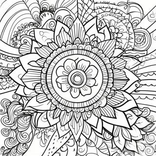 Pagina Para Colorir De Mandala Relaxante 61347-50866