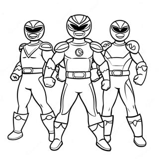 Pagina Para Colorir Dos Power Rangers Beast Morphers 61456-50946