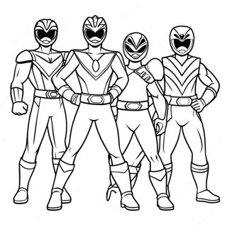 Pagina Para Colorir Dos Power Rangers Beast Morphers 61456-50948