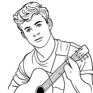 Pagina Para Colorir Do Shawn Mendes 61496-50983