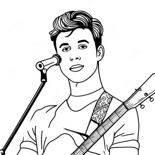 Pagina Para Colorir Do Shawn Mendes 61496-50984