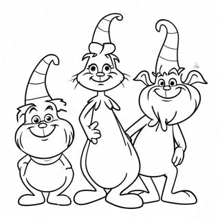 Pagina Para Colorir De Personagens Alegres De Whoville 6155-4918