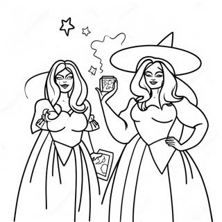 Disney Hocus Pocus Páginas Para Colorir