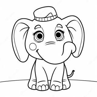 Pagina Para Colorir Do Eubie O Elefante Dos Herois De Higglytown 61767-51196