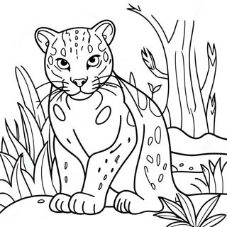 Pagina Para Colorir Do Ocelote 61776-51186