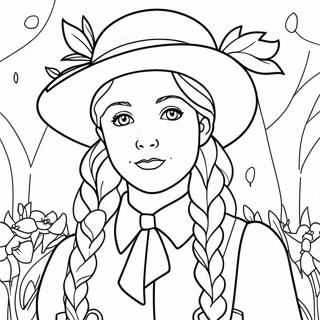 Pagina Para Colorir Anne De Green Gables 61936-51328