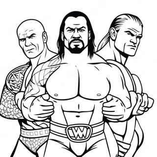 Pagina Para Colorir Wwe Superstars Em Acao Jumbo 6195-4949