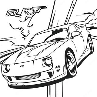 Pagina Para Colorir Dominic Toretto Dirigindo Rapido 6205-4960