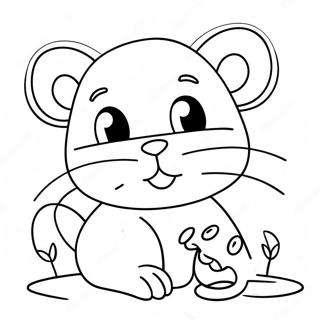 Pagina Para Colorir De Gato E Rato Brincalhoes 62127-51489