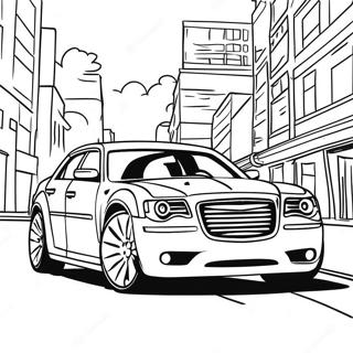 Pagina Para Colorir Do Chrysler 300 Elegante Em Movimento 62137-51486