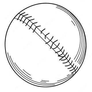 Pagina Para Colorir Softball 621-494