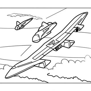 Pagina Para Colorir Do B2 Bomber Voador 62428-51717