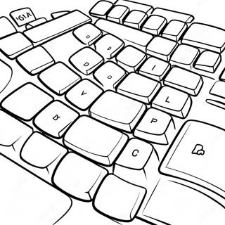 Pagina Para Colorir Do Teclado 62437-51708