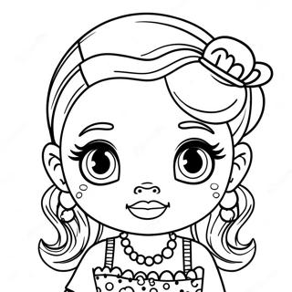 Pagina Para Colorir Da Moda Do Bebe Bratz 62448-51734