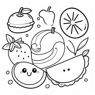 Pagina Para Colorir De Comida Simples 62507-51776