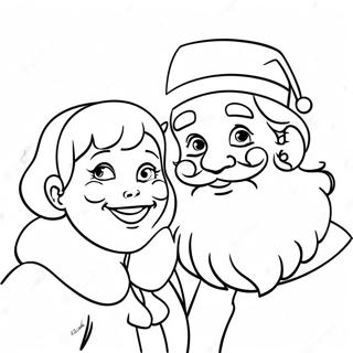 Pagina Para Colorir Do Papai Noel E Da Mamae Noel 62577-51826