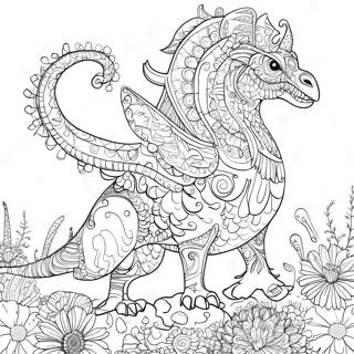 Pagina Para Colorir De Criatura Intricada De Mythomorphia 62698-51929