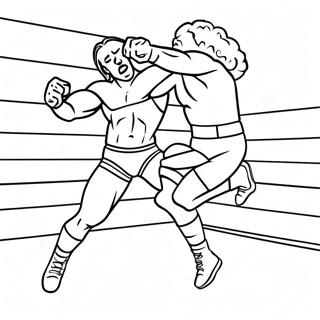 Pagina Para Colorir De Lutador Da Wwe Pulando Em Cima Do Oponente 62738-51963